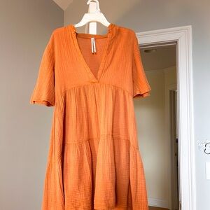 Anthropologie Flowy Tunic Dress